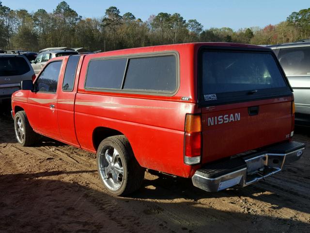 1N6SD16S5VC429469 - 1997 NISSAN TRUCK KING RED photo 3