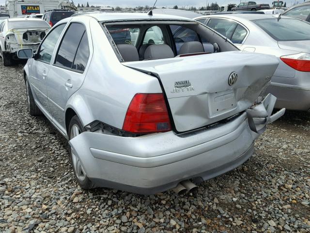 3VWSE69M73M155064 - 2003 VOLKSWAGEN JETTA GLS SILVER photo 3