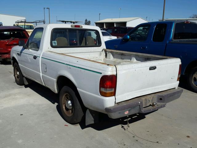 1FTCR10A5VPA89645 - 1997 FORD RANGER WHITE photo 3