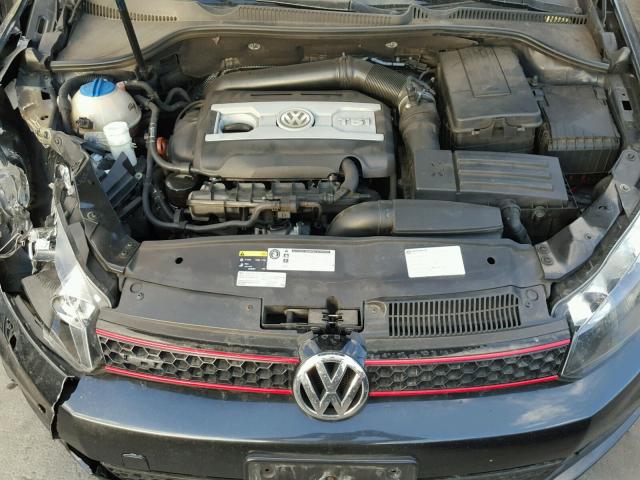 WVWFD7AJ8DW115768 - 2013 VOLKSWAGEN GTI GRAY photo 7