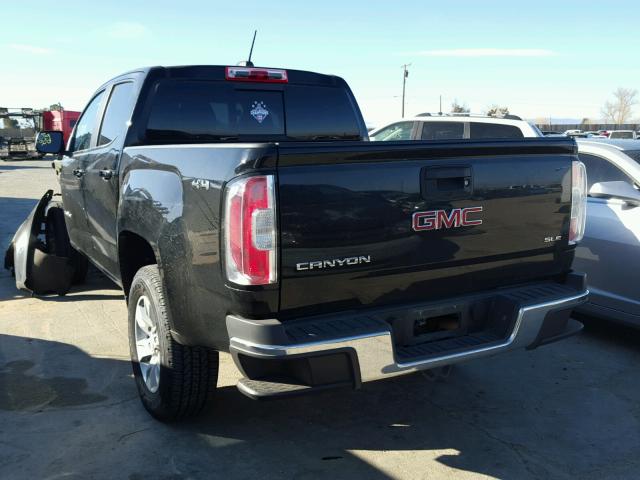 1GTG6CE32G1202490 - 2016 GMC CANYON SLE BLACK photo 3