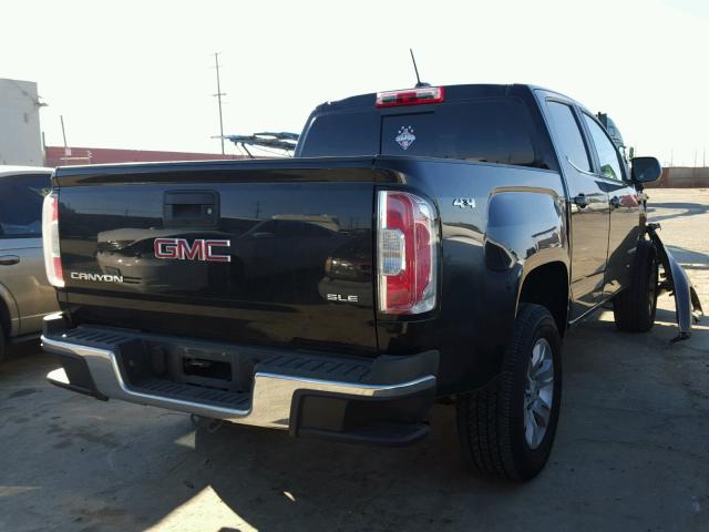 1GTG6CE32G1202490 - 2016 GMC CANYON SLE BLACK photo 4