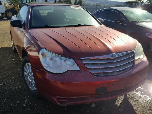 1C3LC45BX9N514996 - 2009 CHRYSLER SEBRING LX RED photo 1