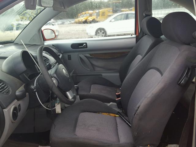 3VWBK21C93M416392 - 2003 VOLKSWAGEN NEW BEETLE 红色 照片 5