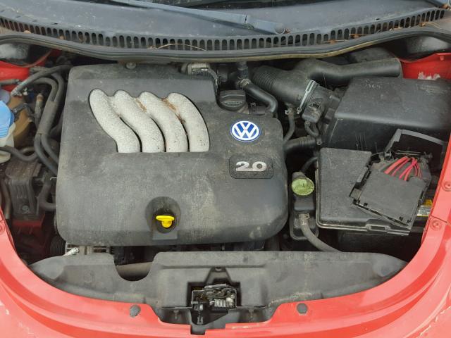 3VWBK21C93M416392 - 2003 VOLKSWAGEN NEW BEETLE 红色 照片 7