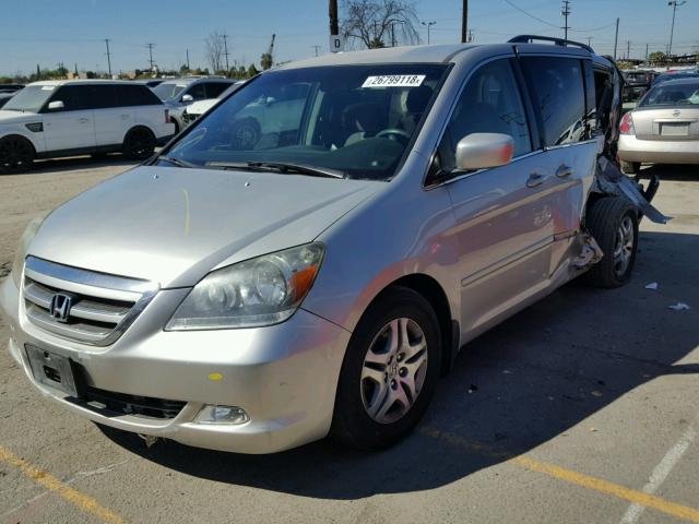 5FNRL38436B412432 - 2006 HONDA ODYSSEY EX GOLD photo 2