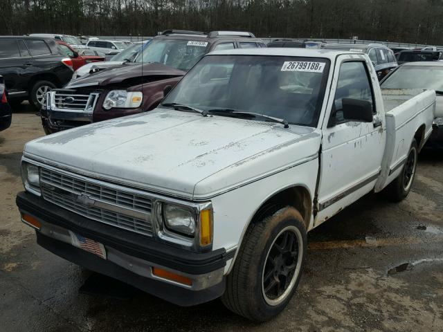 1GCCS14Z4N8201771 - 1992 CHEVROLET S TRUCK S1 WHITE photo 2