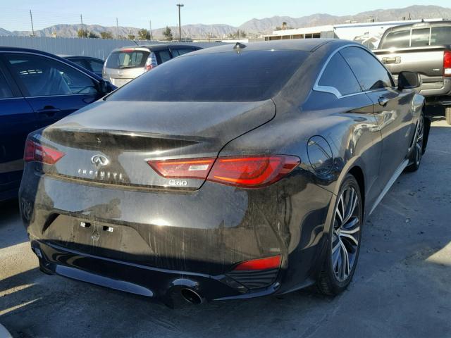 JN1CV7EK6HM110995 - 2017 INFINITI Q60 BASE BLACK photo 4