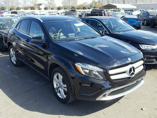 WDCTG4EB5HJ283554 - 2017 MERCEDES-BENZ GLA 250 BLACK photo 1