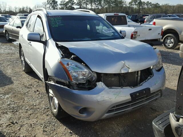 JN8AS5MT1CW264415 - 2012 NISSAN ROGUE S SILVER photo 1