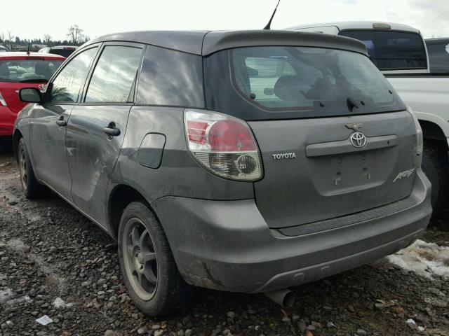 2T1KR32E28C698914 - 2008 TOYOTA COROLLA MA GRAY photo 3