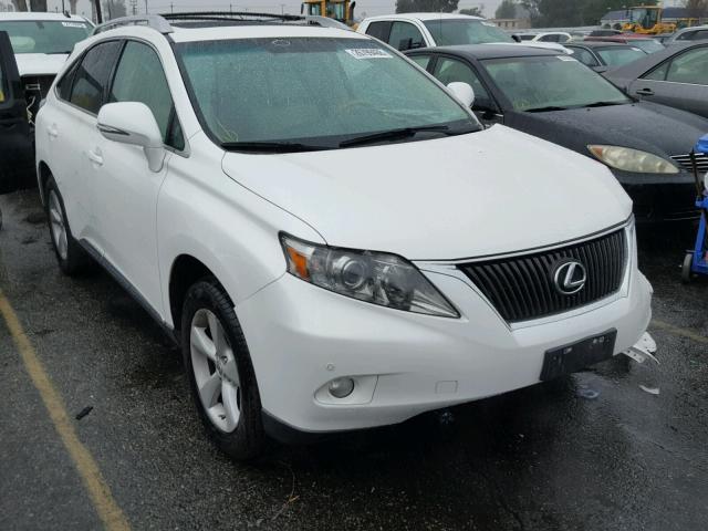 2T2ZK1BA7CC081467 - 2012 LEXUS RX 350 WHITE photo 1