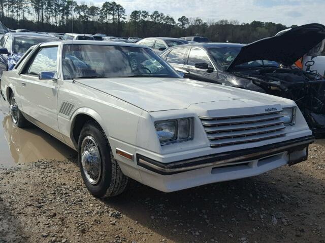 2B3BX62P0DR221578 - 1983 DODGE MIRADA WHITE photo 1