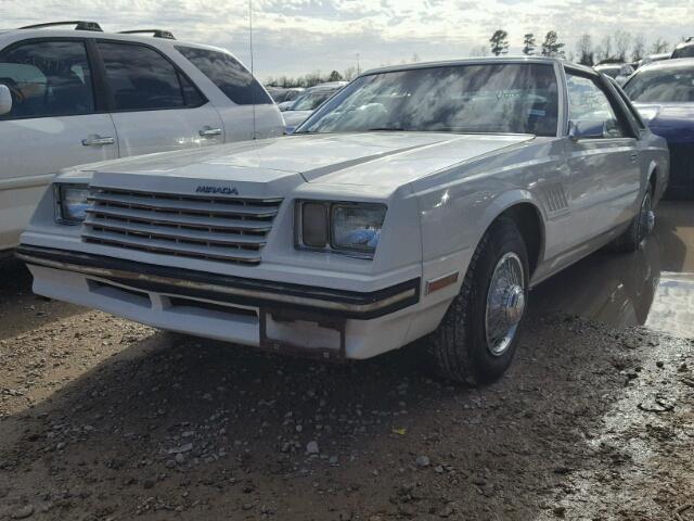 2B3BX62P0DR221578 - 1983 DODGE MIRADA WHITE photo 2