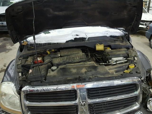 1D4HB38N14F144077 - 2004 DODGE DURANGO ST GRAY photo 7