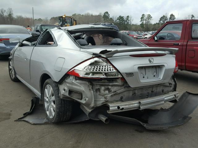 1HGCM82627A005482 - 2007 HONDA ACCORD EX SILVER photo 3