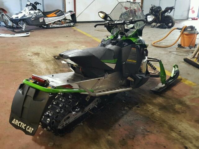 4UF15SNW3FT117022 - 2015 ARCTIC CAT ZR5000 GREEN photo 4