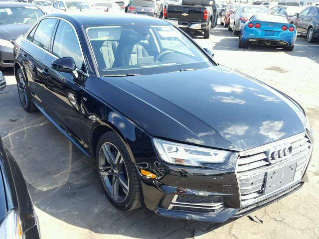 WAULMAF4XJN001594 - 2018 AUDI A4 ULTRA P BLACK photo 1