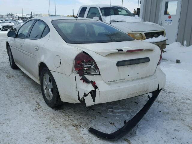 2G2WP552471235937 - 2007 PONTIAC GRAND PRIX WHITE photo 3