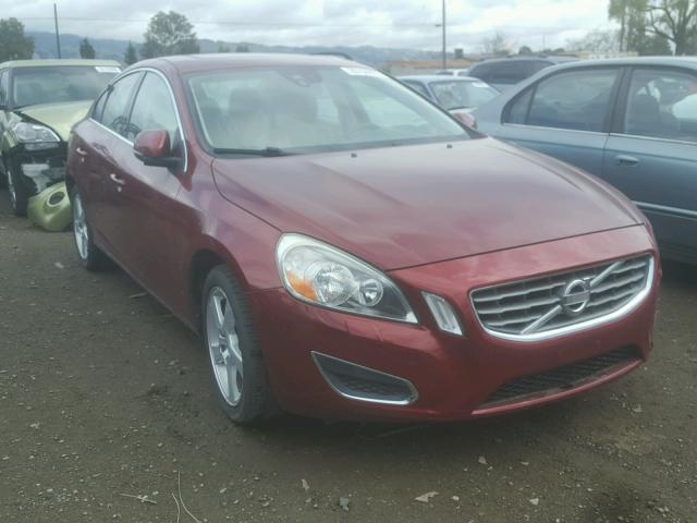 YV1622FS8C2049930 - 2012 VOLVO S60 T5 RED photo 1