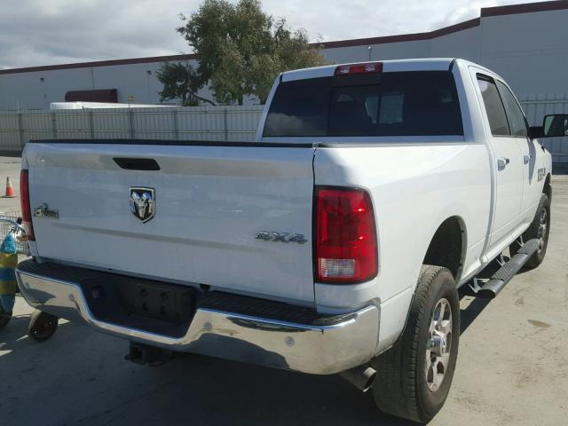 3C6UR5DL7GG347038 - 2016 RAM 2500 SLT WHITE photo 4