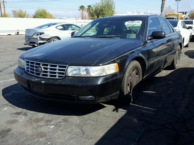 1G6KY5498WU921457 - 1998 CADILLAC SEVILLE ST BLACK photo 2