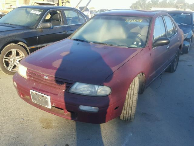 1N4BU31D5SC142254 - 1995 NISSAN ALTIMA XE MAROON photo 2