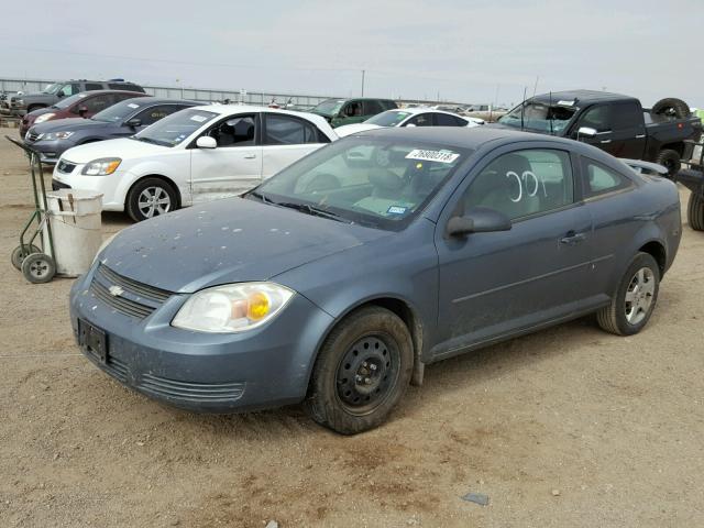 1G1AK15F067829564 - 2006 CHEVROLET COBALT LS BLUE photo 9