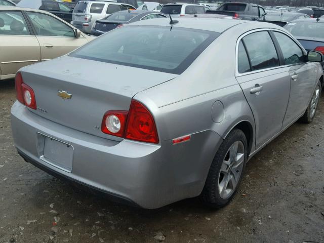 1G1ZH57B18F154657 - 2008 CHEVROLET MALIBU 1LT 银色 照片 4