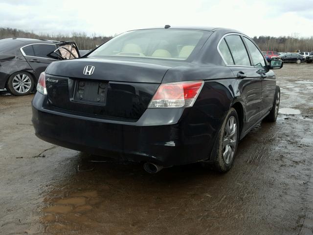 1HGCP26869A061587 - 2009 HONDA ACCORD EXL BLACK photo 4