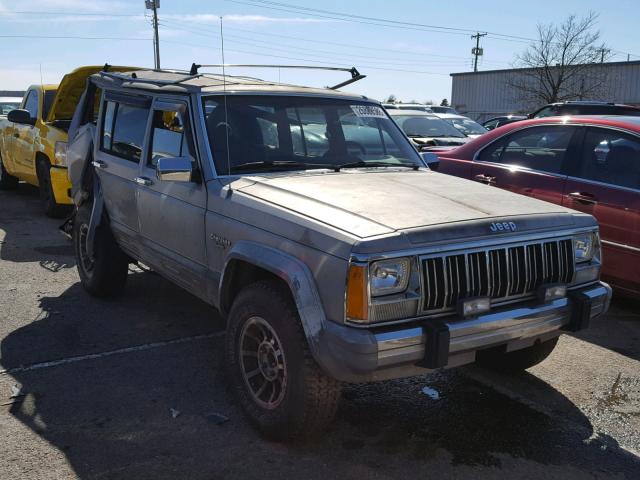 1J4FJ58L9KL404378 - 1989 JEEP CHEROKEE L SILVER photo 1