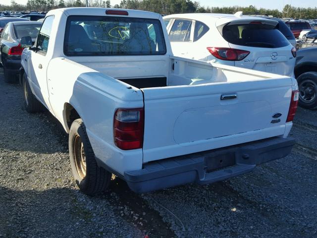 1FTYR10D75PA05017 - 2005 FORD RANGER WHITE photo 3