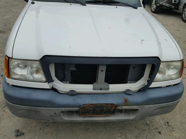 1FTYR10D75PA05017 - 2005 FORD RANGER WHITE photo 9