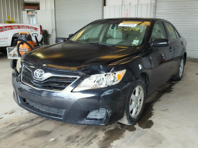 JTNBK3EK4A3047140 - 2010 TOYOTA CAMRY SE BLACK photo 2