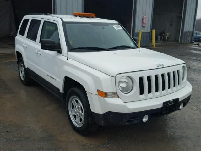 1C4NJPBA1CD686600 - 2012 JEEP PATRIOT SP WHITE photo 1