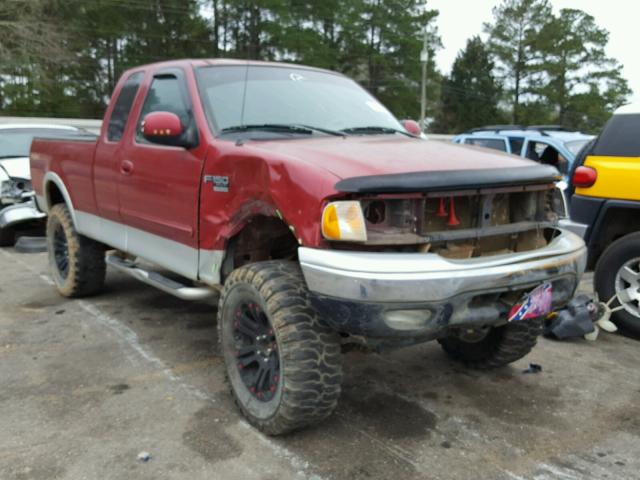 1FTRX18L13NB85254 - 2003 FORD F150 RED photo 1