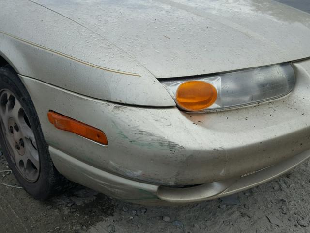 1G8ZN82791Z220259 - 2001 SATURN SW2 GOLD photo 9