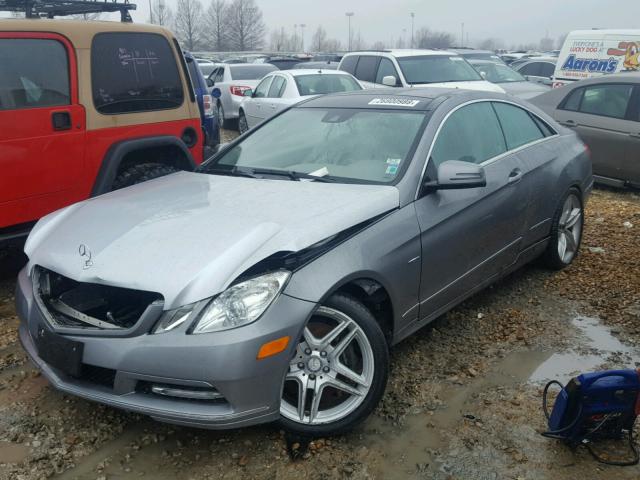 WDDKJ5KBXCF166244 - 2012 MERCEDES-BENZ E 350 SILVER photo 9