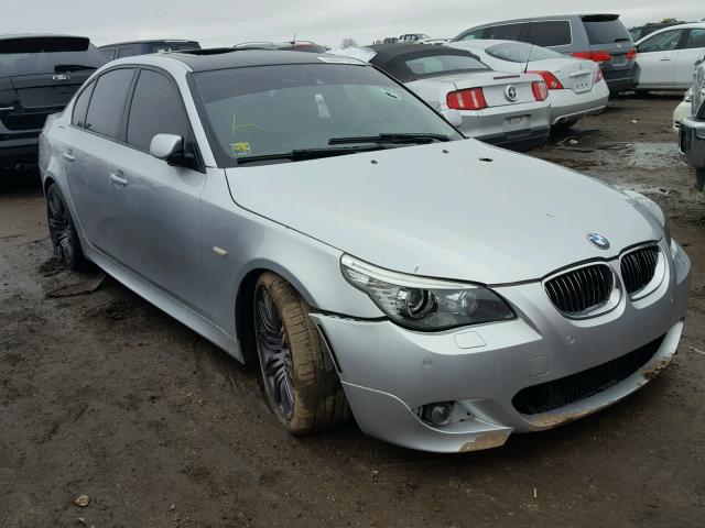 WBANW53508CT52298 - 2008 BMW 550 I SILVER photo 1