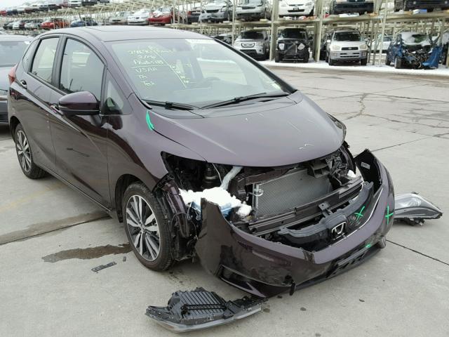 JHMGK5H84GS011984 - 2016 HONDA FIT EX PURPLE photo 1