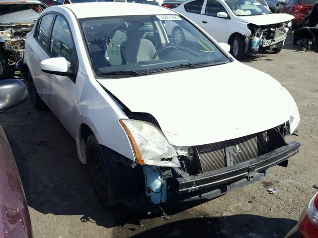 3N1AB6APXAL623596 - 2010 NISSAN SENTRA 2.0 WHITE photo 1