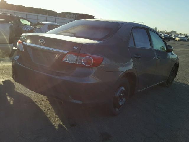 5YFBU4EE7DP163300 - 2013 TOYOTA COROLLA BA CHARCOAL photo 4