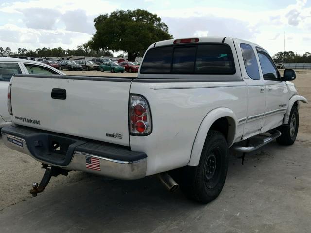 5TBRT38151S130313 - 2001 TOYOTA TUNDRA ACC WHITE photo 4