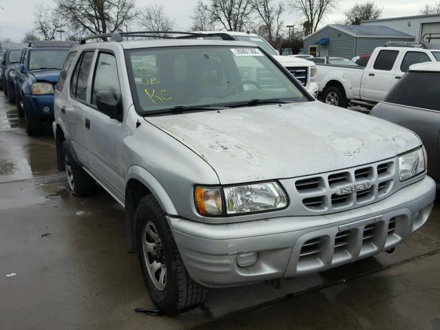 4S2DM58WX14342856 - 2001 ISUZU RODEO S SILVER photo 1