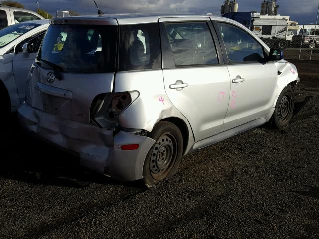 JTKKT624850111902 - 2005 TOYOTA SCION XA SILVER photo 4