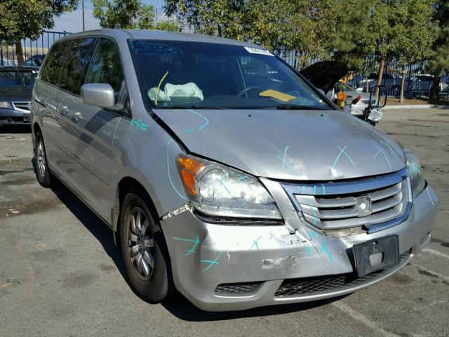 5FNRL38448B046130 - 2008 HONDA ODYSSEY EX SILVER photo 1