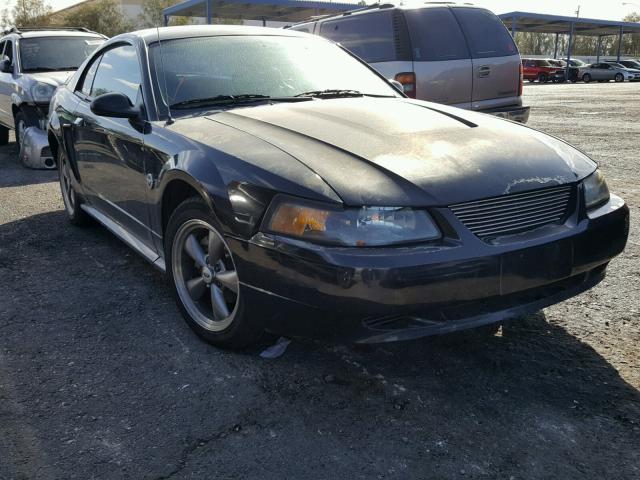 1FAFP40604F185970 - 2004 FORD MUSTANG BLACK photo 1