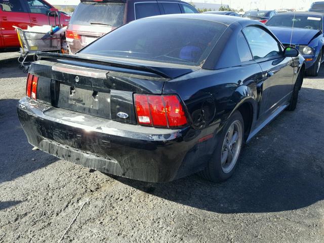 1FAFP40604F185970 - 2004 FORD MUSTANG BLACK photo 4