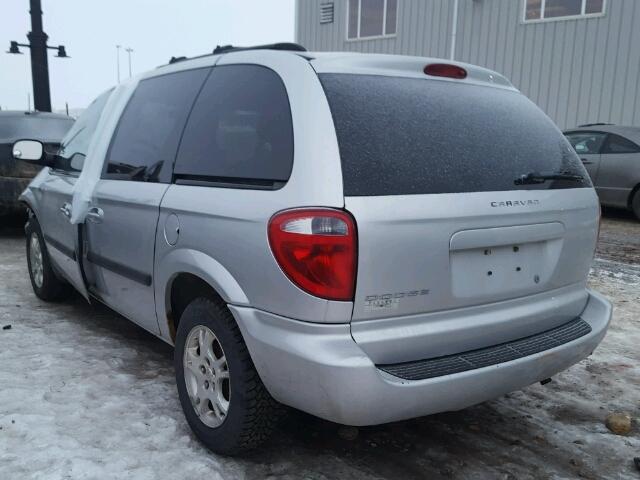 1D4GP25R46B647224 - 2006 DODGE CARAVAN SE SILVER photo 3