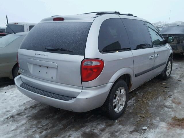 1D4GP25R46B647224 - 2006 DODGE CARAVAN SE SILVER photo 4